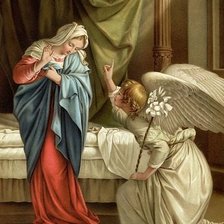 Схема вышивки «Благовіщення»