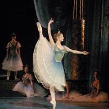 Схема вышивки «балет»