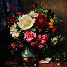 Схема вышивки «Букет»