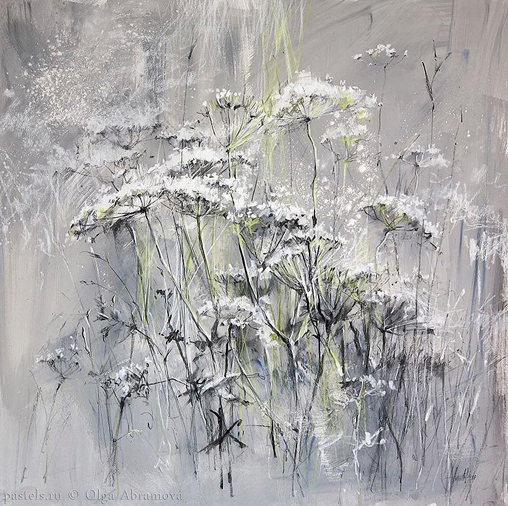 Разнотравье 2 - зонтичные, разнотравье, трава - оригинал