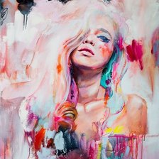 Схема вышивки «Mujer»