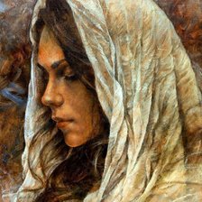 Схема вышивки «Дева 2»