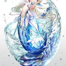 Схема вышивки «Little Mermaid»