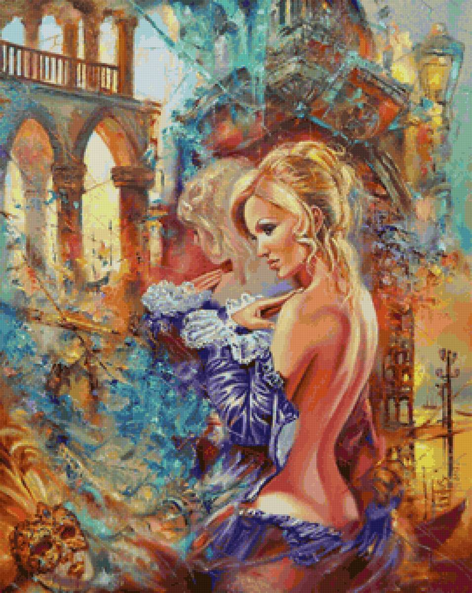 девушка 8 - девочка, портрет, девушка - предпросмотр