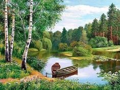 пейзаж - пейзаж лето - оригинал