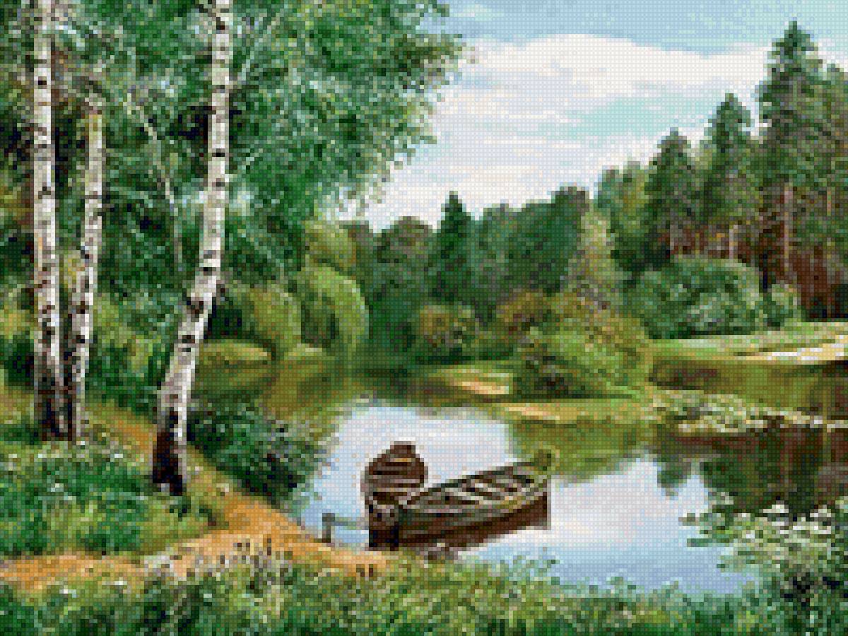 пейзаж - пейзаж лето - предпросмотр