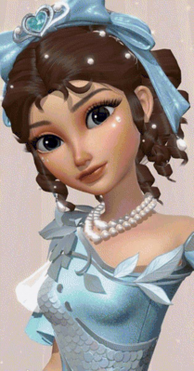 Кукла в голубом - человек, девушка, кукла - предпросмотр