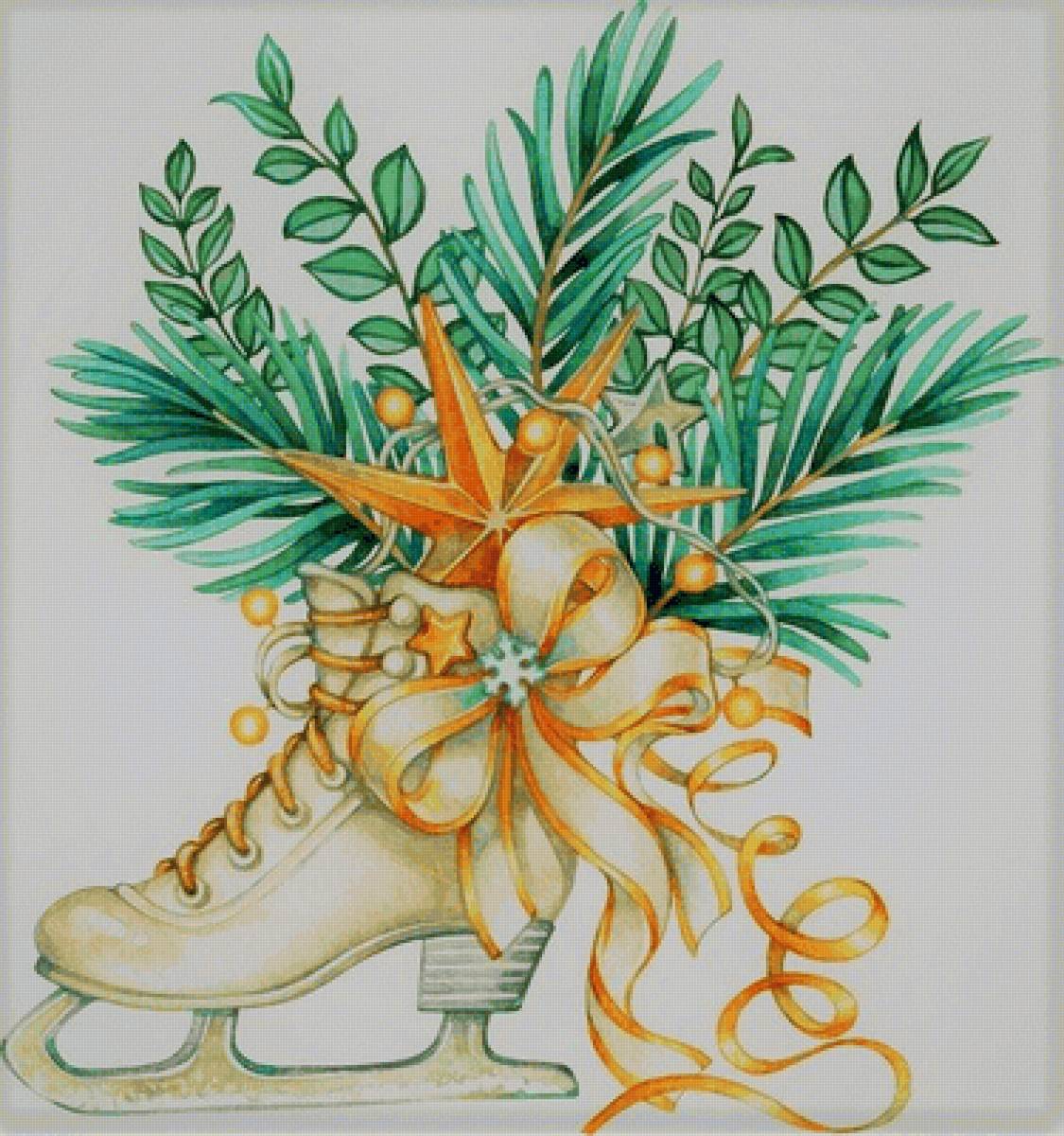 Фигурный конек - декор - предпросмотр