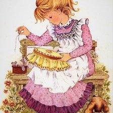 Схема вышивки «Рукодельница»