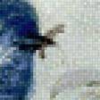 Предпросмотр схемы вышивки «Синие птички» (№2461190)