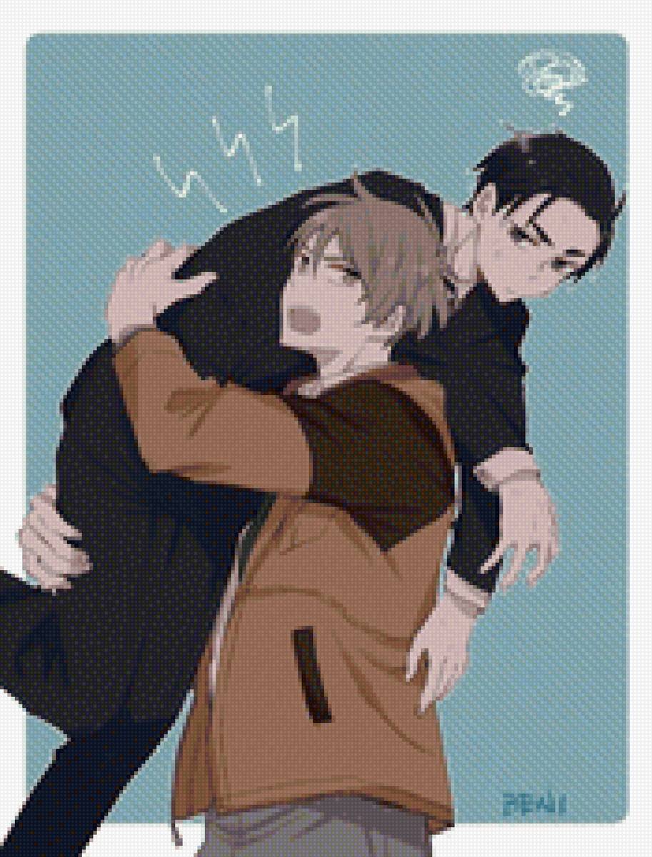 Хару Като и Дайске Камбэ (мои любимки) - камбэ дайске, хару като, богатый детектив, аниме - предпросмотр