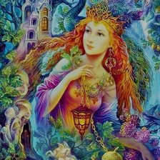 Схема вышивки «Волшебный дуб»