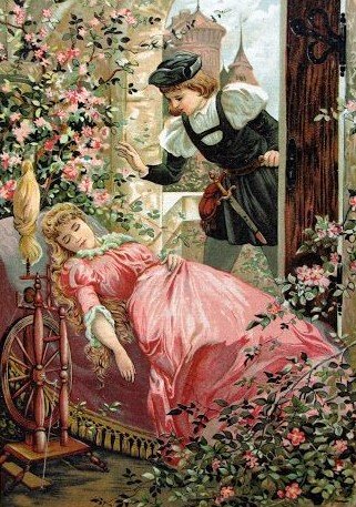 Спящая красавица - сказка - оригинал