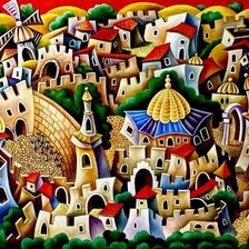 Схема вышивки «Ciudad 1»