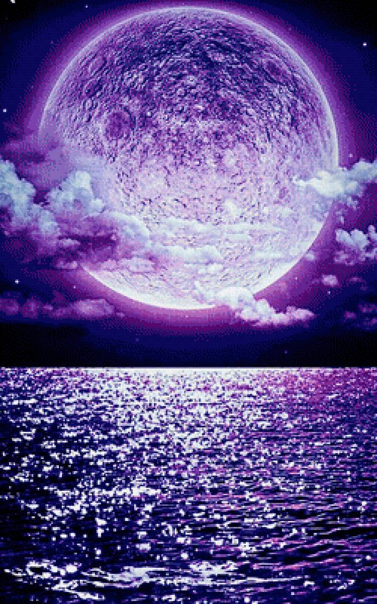 Луна - луна, небо, космос - предпросмотр