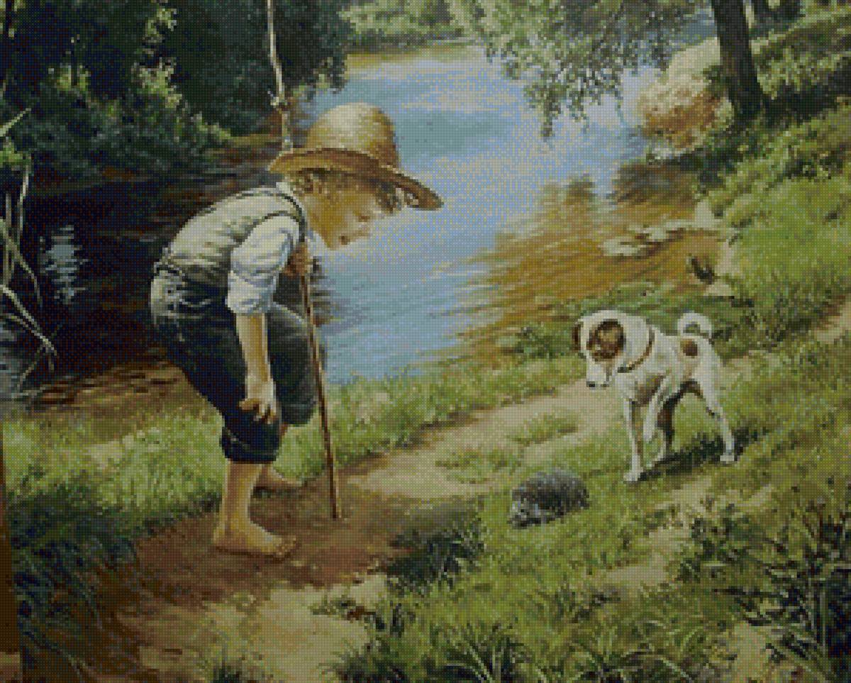 Дети - леонович, лето - предпросмотр