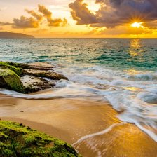 Схема вышивки «Закат»