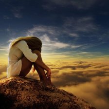 Схема вышивки «Девушка»