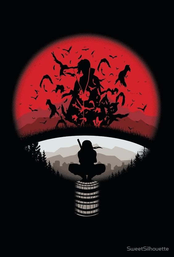 Итачи из клана Учиха - итачи, акацуки, ниндзя, аниме, учиха, наруто - оригинал