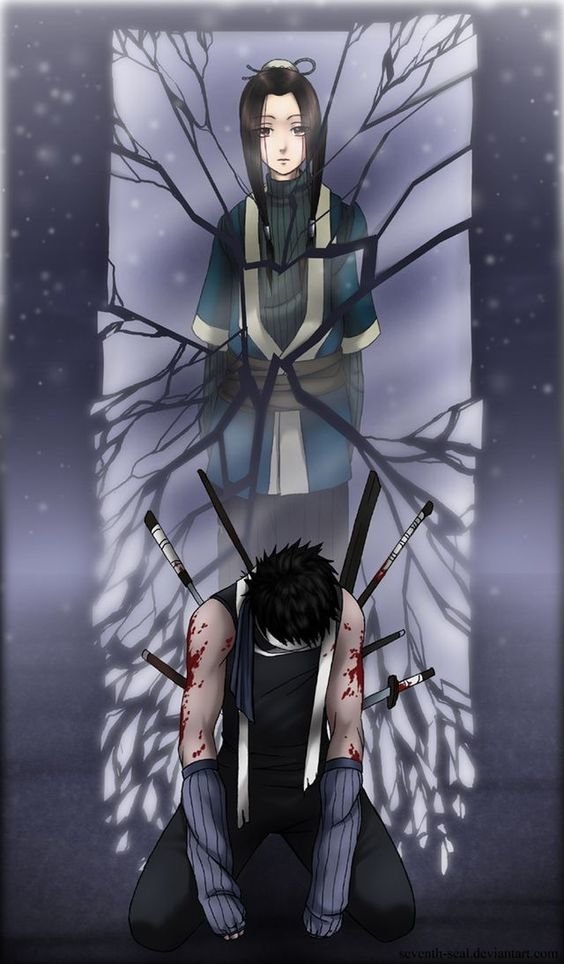 Дзабудза и Хаку (аниме Наруто) - наруто, аниме, хаку, дзабудза, ниндзя - оригинал