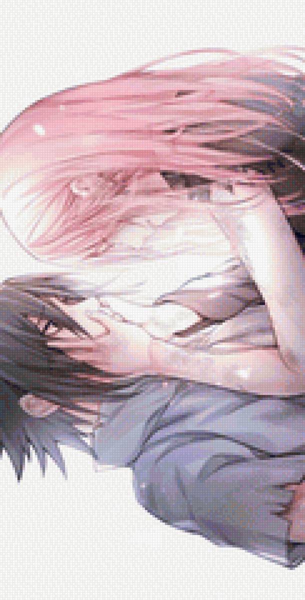 -Сакура и Саске- - сакура, саске, аниме, наруто - предпросмотр