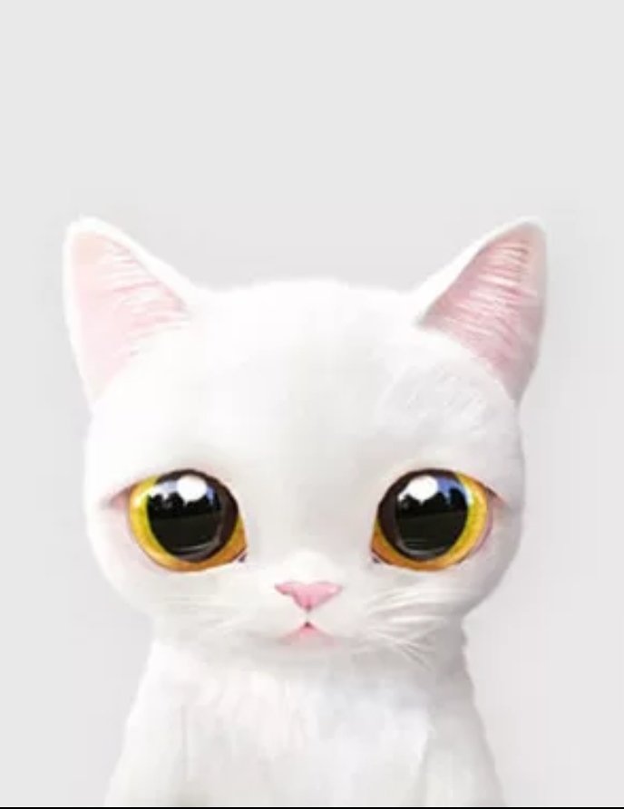 Милашка котик - простая, для детской, кот - оригинал