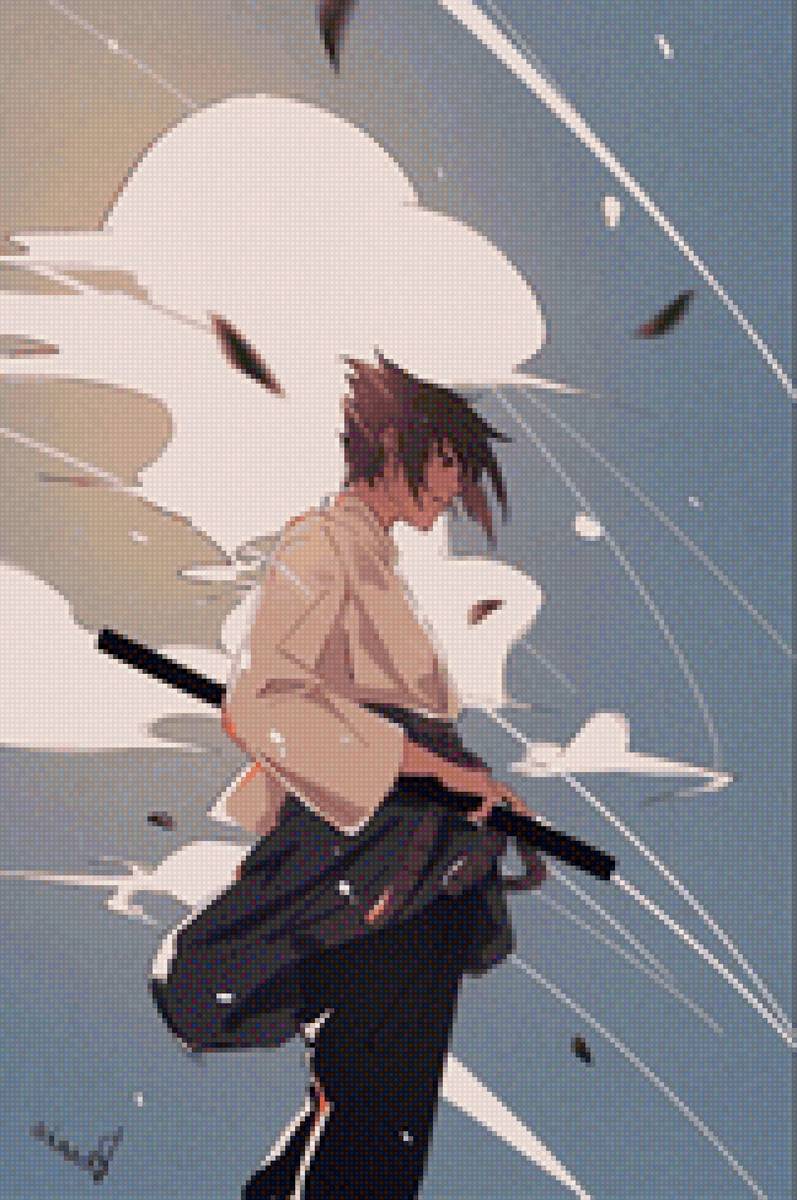 Саааске Учиха - наруто, учиха, саске, аниме - предпросмотр