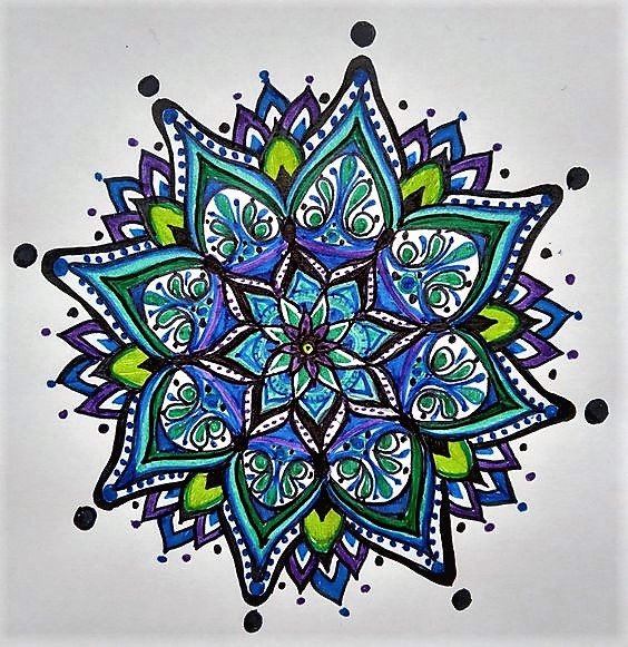 Узор для подушки - декор - оригинал