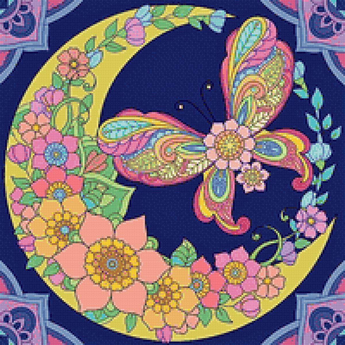 Узор для подушки - декор - предпросмотр