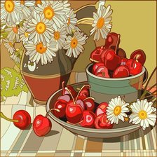 Схема вышивки «натюрморт»