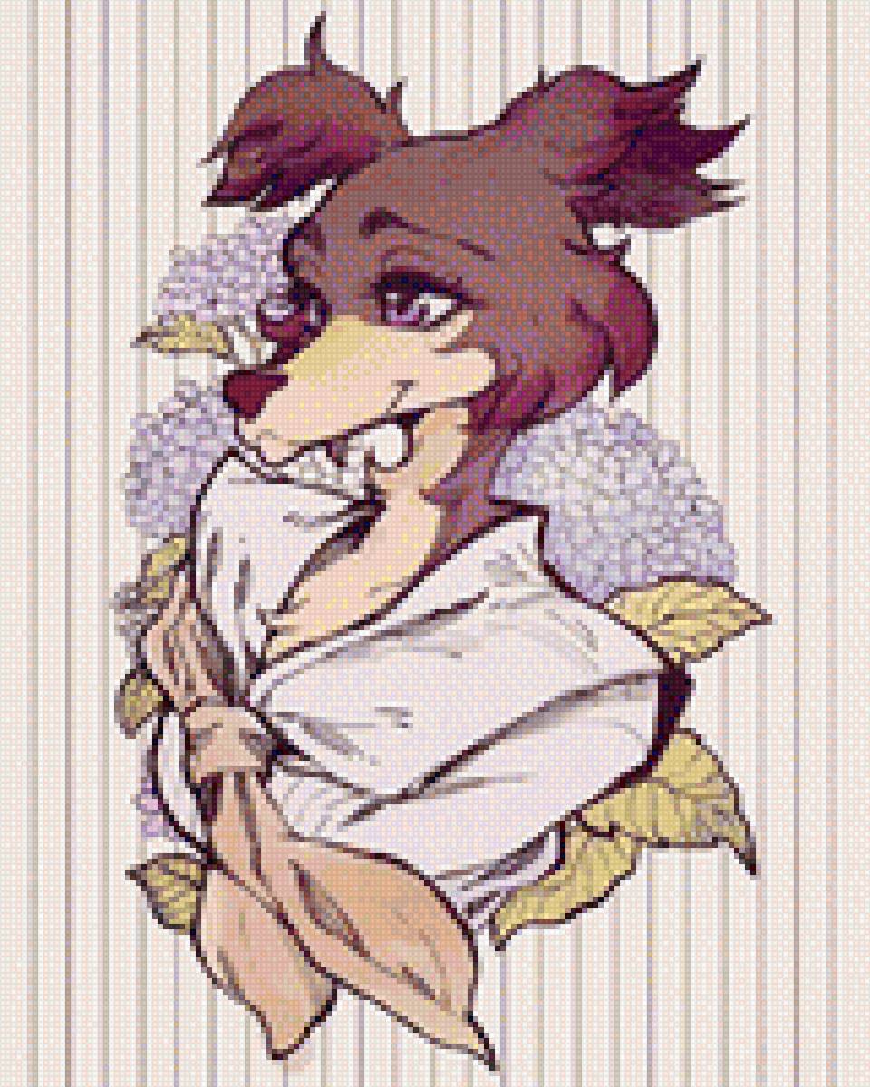 Juno - ан, furry, фурри, beastars, выдающиеся звери, джуно, juno, woolf - предпросмотр