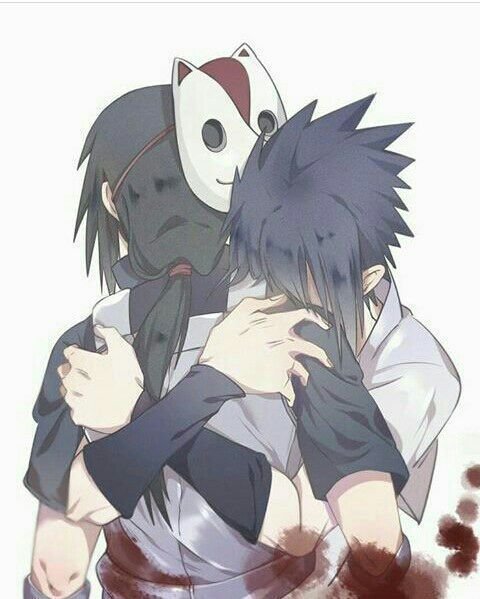 Братья Учихи - аниме, наруто, саске, итачи, учиха - оригинал