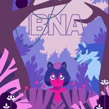 Схема вышивки «BNA»