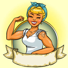 Схема вышивки «mujer emprendedora»