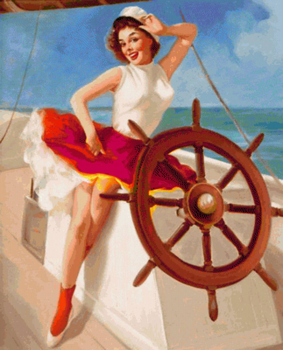 mujer pin up de marinera - pin up - предпросмотр