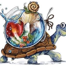 Схема вышивки «Черепашка»