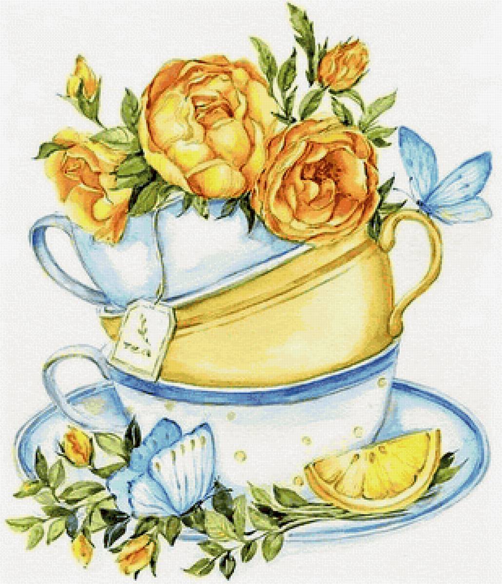 Чашки - декор - предпросмотр