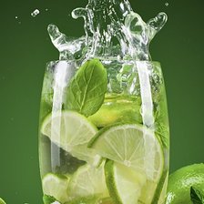 Схема вышивки «Напиток»