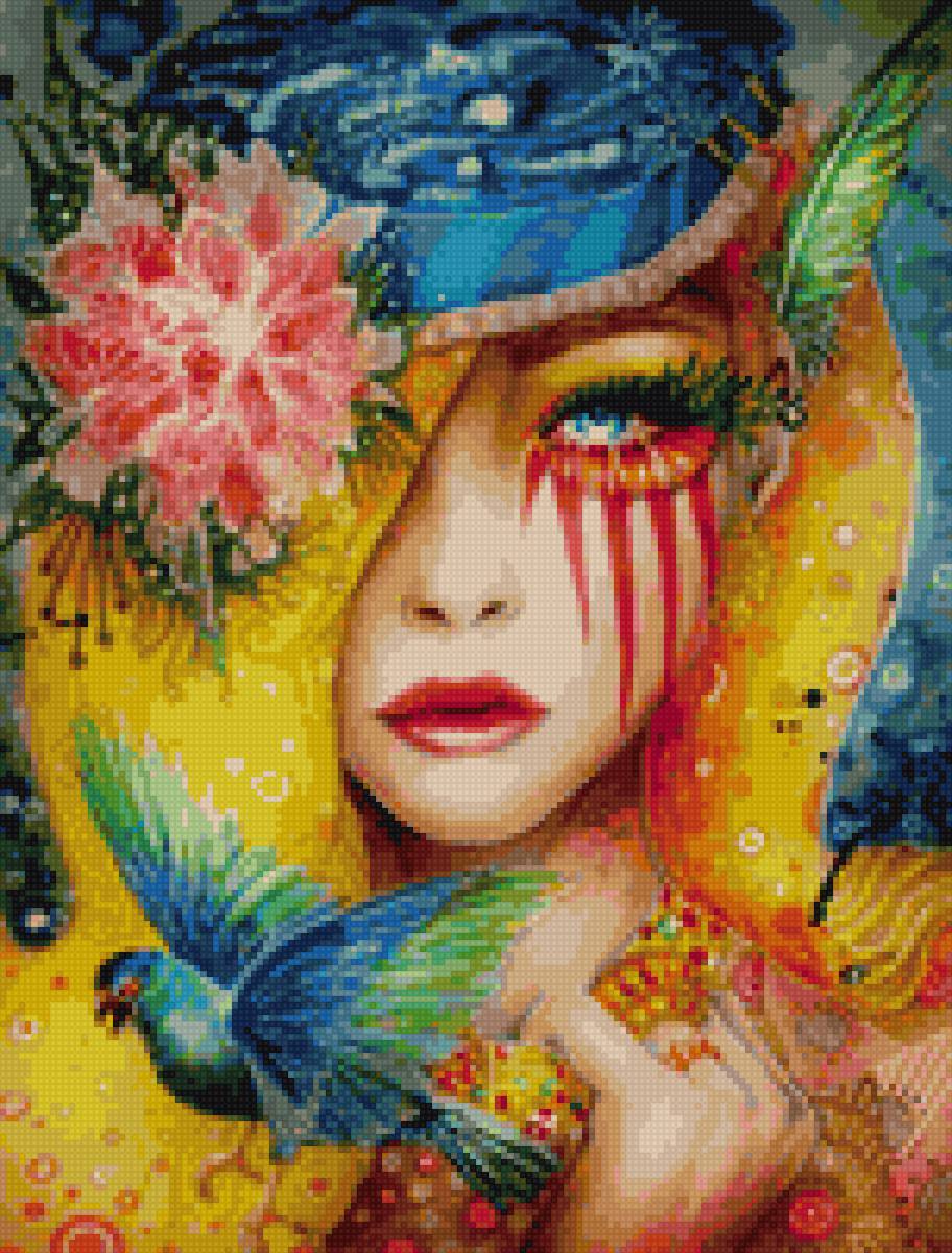 Дева - дева. девушка. люди. - предпросмотр