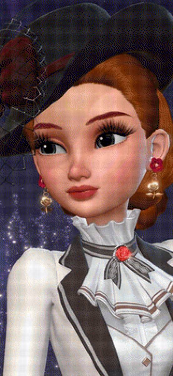 Кукла в белом костюме - кукла, человек, девушка - предпросмотр