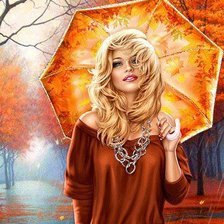 Девушка под зантом