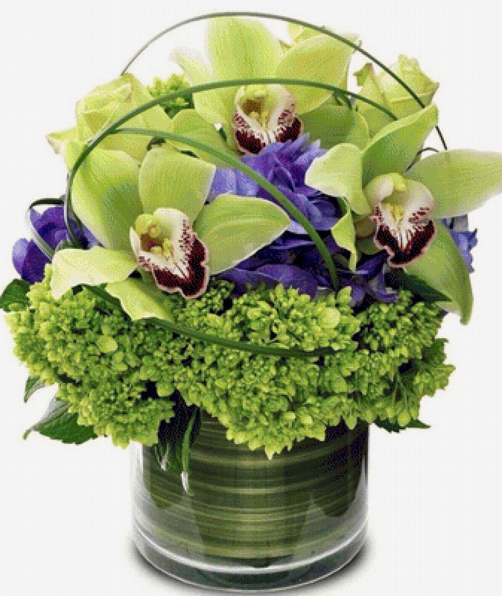 Композиция из цветов 1 - букет, цветы - предпросмотр