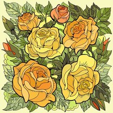 Схема вышивки «панно 2»