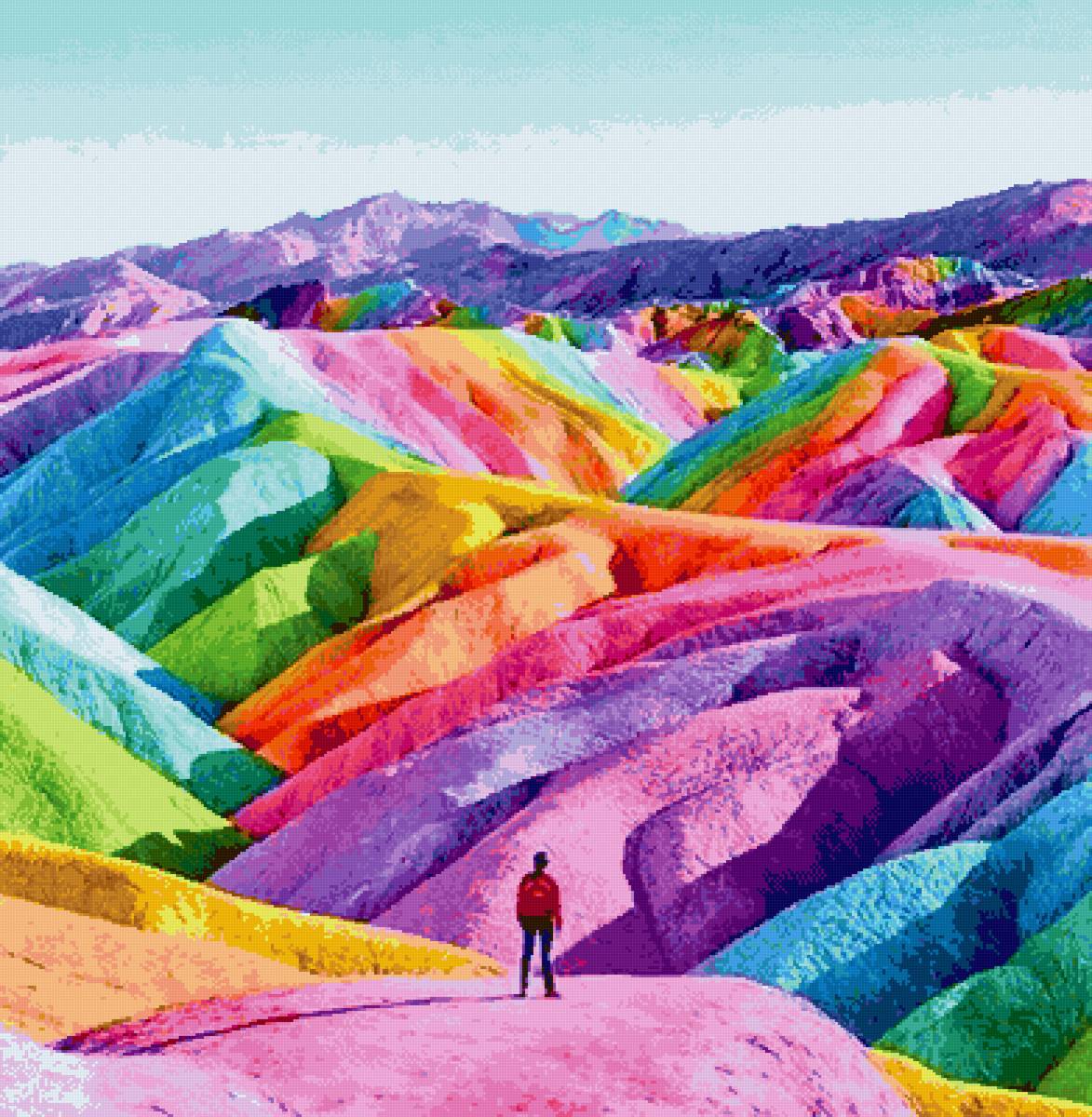 frente DE COLORES - paisaje - предпросмотр