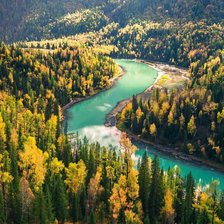 Схема вышивки «vista»