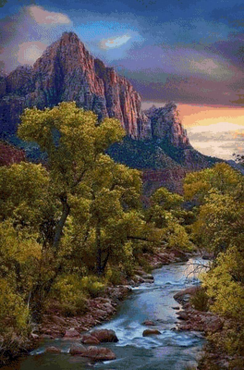 Montaña wq - naturaleza - предпросмотр