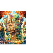 Схема вышивки «Сказочный домик»