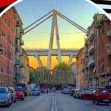 Схема вышивки «Мост_которого_нет_Генуя»