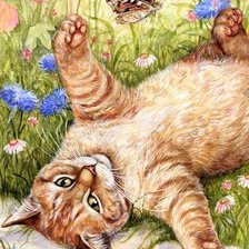 Схема вышивки «Игра»