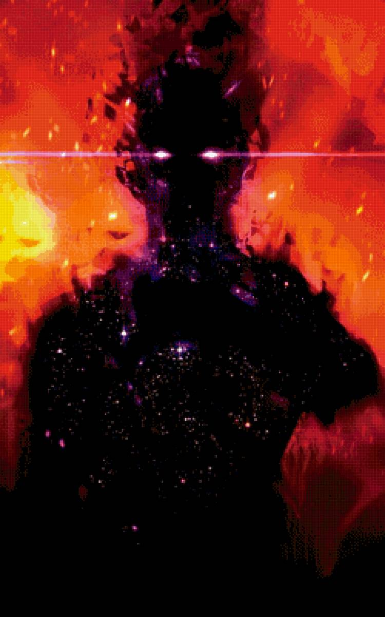 Космический Человек - космос, магия, фантастика, человек - предпросмотр